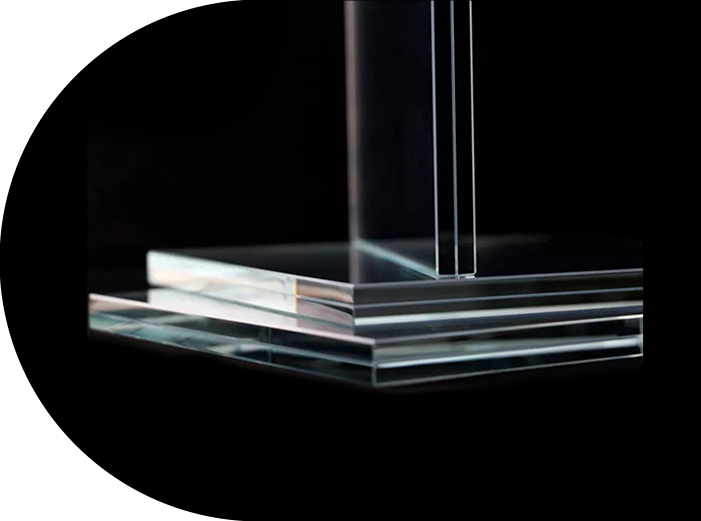 Ultra puting laminated glass